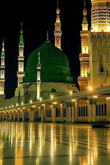Al-Masjid an-Nabawi, the Prophet's Mosque, in Madinah